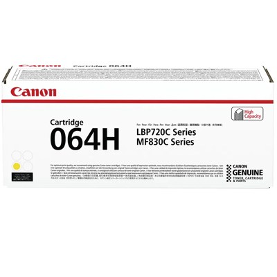 Toner Canon 064H 4932C001 yellow 10400K