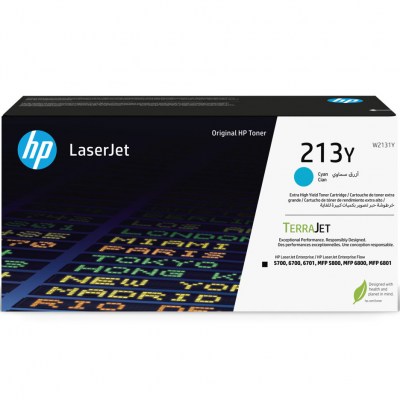 Toner HP 213Y W2131Y cyan 12000K