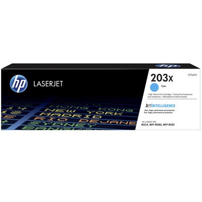 Toner HP 203X CF541X cyan