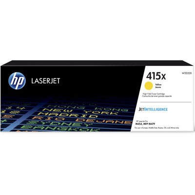 Toner HP 415X W2032X yellow 6000K