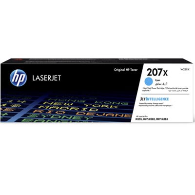 Toner HP 207X W2211X cyan 2450K