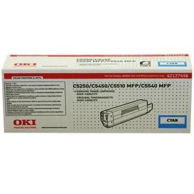 Toner OKI 42127456 cyan 5000K 