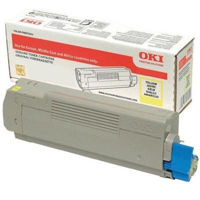 Toner OKI 46507505 yellow 6000K