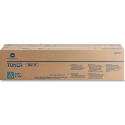 Toner Minolta TN611C A070450 cyan