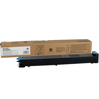 Toner Sharp MX-18GTCA cyan