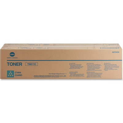 Toner Minolta TN611C A070450 cyan